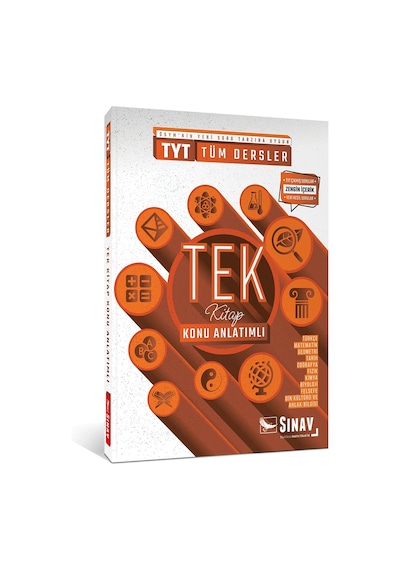 Sınav TYT Tüm Dersler Konu Anlatımlı Tek Kitap -  Sınav Dergisi Yayınları