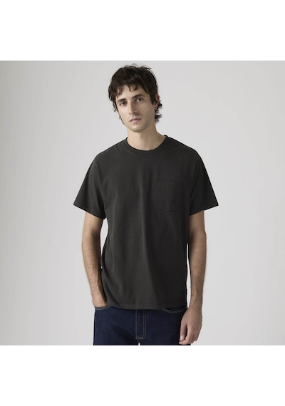 Levis Essential Pocket Tee Siyah Erkek T-shirt 005h0-0039 Siyah