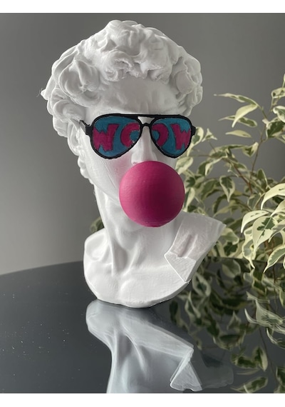 David Büst Dekoratif Obje Michelangelo Davut Heykeli Pop Art Ev Ofis Dekor Genel