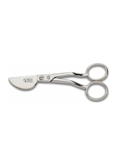 M-213 Dokumacı Ponpon Makası No: 6 İnç / 15,24 Cm - Nikel Kaplama Evimdeyokyok