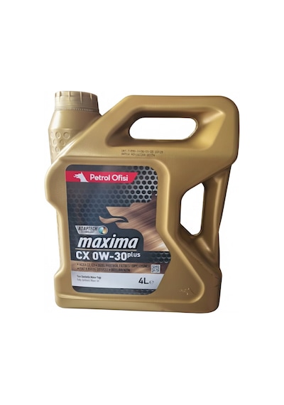 Petrol Ofisi Maxima CX 0W-30 Plus 4 L C2/C3 Dpf Onaylı Motor Yağı