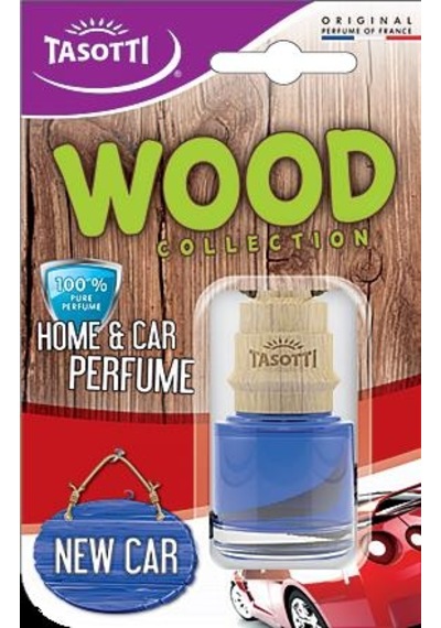 Tasotti Wood (New Car) Sıfır Oto  Esanslı  Ayna Altı Asma Koku 7ml.