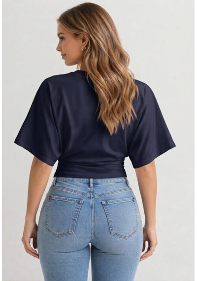 Flex Fashıon Kadın Bele Oturan, Geniş Kollu Üst Lacivert Bluz-tişört Lacivert - 876774097 Lacivert - 876774097 Lacivert Flex Fashıon Kadın Bele Oturan, Geniş Kollu Üst Lacivert Bluz-tişört Lacivert - 876774097 Lacivert - 876774097 Lacivert