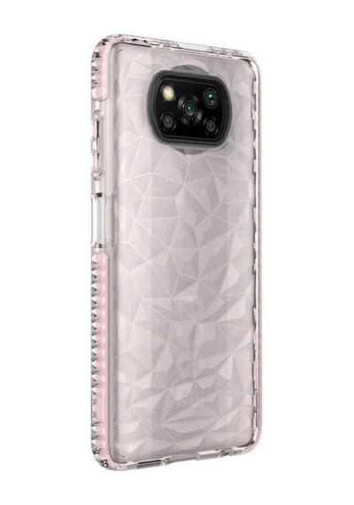 Xiaomi Poco X3 Kılıf Zore Buzz Kapak Pembe