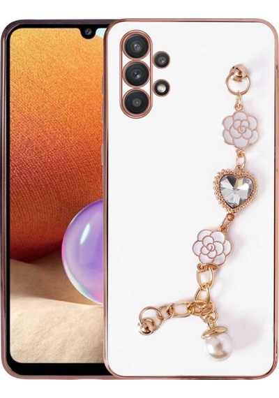 Galaxy A32 4G Kılıf El Tutamaçlı Zore Taka Silikon Kılıf