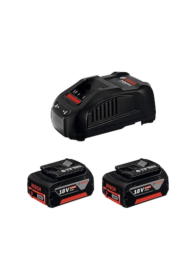*Bosch Akü Şarj Cihazı Seti 18V 5 0 Ah 2li Promix