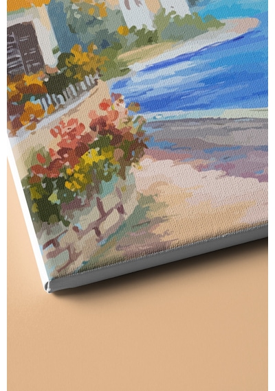 Webstyle Sayılarla Boyama Seti Kasnaklı Deniz Manzarası 50 X 65 Cm