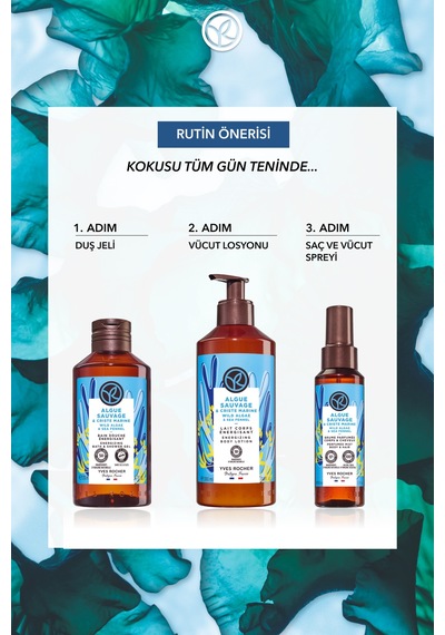 Yves Rocher Duş Jeli-nemlendirici Serinletici Okyanus Esintisi-sls,sles İçermez,vegan-200ml Diğer