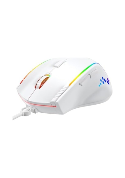 Blueforce Luxor Gaming Gamer Rgb Oyuncu Mouse 12800dpi Beyaz