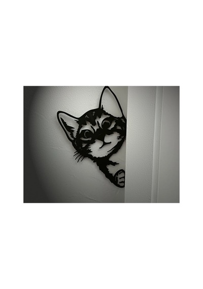 Kedi Duvar Dekoru