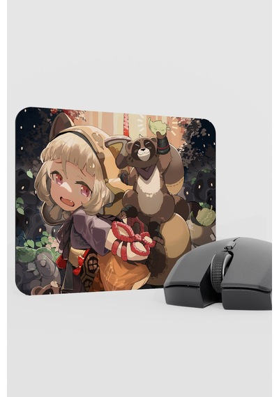 Sayu Genshin Impact Anime Oyuncu V5 - 22x18 Gaming Mouse Pad Fare Altlığı