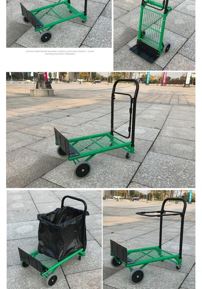 Staxx 100kg Katlanabilir Koli Yük Paket Taşıma El Arabası
