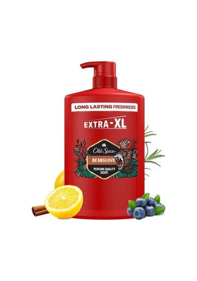 Old Spice Bearglove Erkek Duş Jeli Ve Şampuan 1000 Ml Acai Üzümü