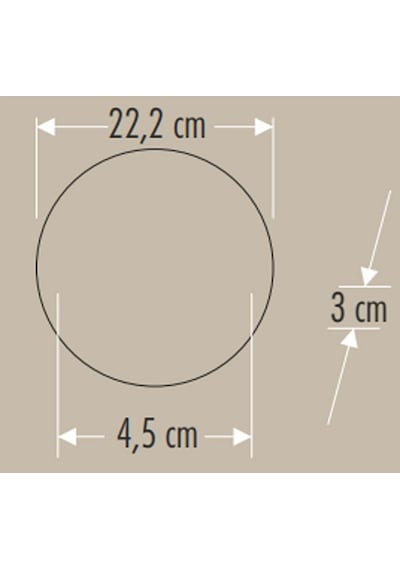Cata Ct-5664 Sıva Üstü X-Plus LED Panel Armatür Beyaz ışık 40 wat Siyah