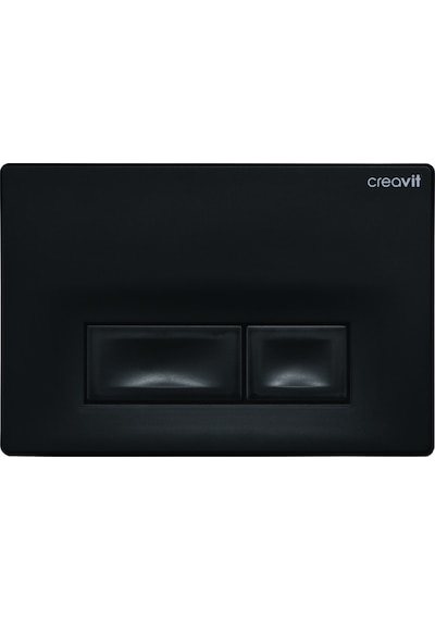 Creavit Ore Mat Siyah Boyalı Kumanda Paneli  GP3002.01 Mat Siyah