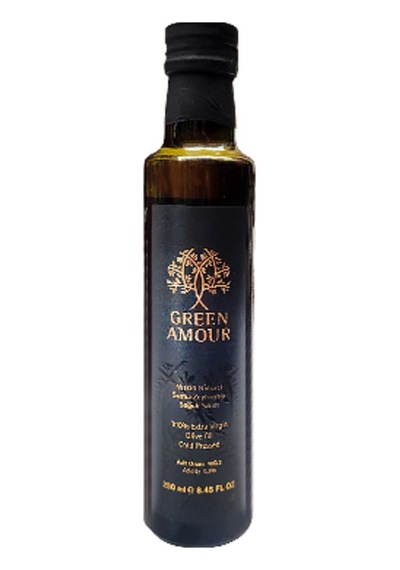 Green Amour Erken Hasat %100 Natürel Sızma Zeytinyağı  Soğuk Sıkım 250 ML