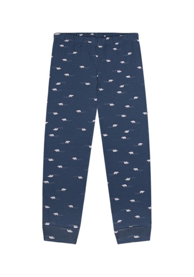 Antebies Organik Lacivert Kutup Ayısı Desenli Beli Lastikli Uzun Kollu Erkek Çocuk Pijama Takımı Antebies Organik Lacivert Kutup Ayısı Desenli Beli Lastikli Uzun Kollu Erkek Çocuk Pijama Takımı