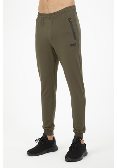 Maraton Sportswear Regular Erkek Ribana Paça Basic Açık Haki Eşofman Altı 18102-açık Haki Açık Haki