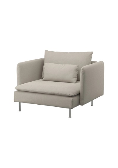 Ikea Bej Modern Kanepe - Tekli Koltuk