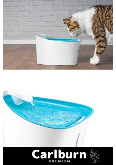 Özel Üretim Aktif Karbon Filtreli Sessiz Otomatik Uyarılı Kedi Köpek Su Kabı