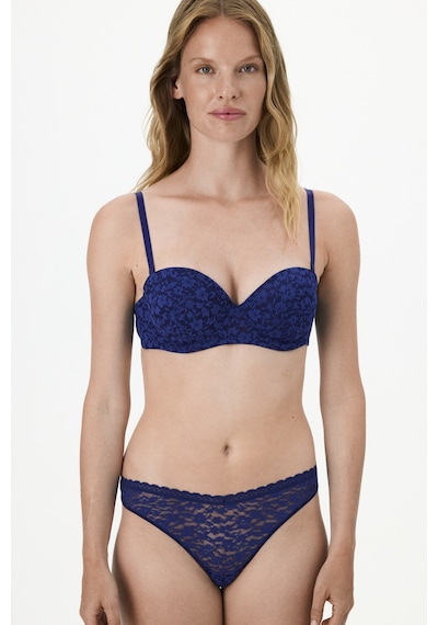 Penti Lacivert Pop Up Lace Sütyen