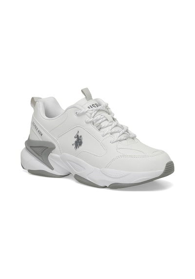 U.s. Polo Assn. Maybe Wmn 4pr Beyaz Kadın Sneaker Beyaz