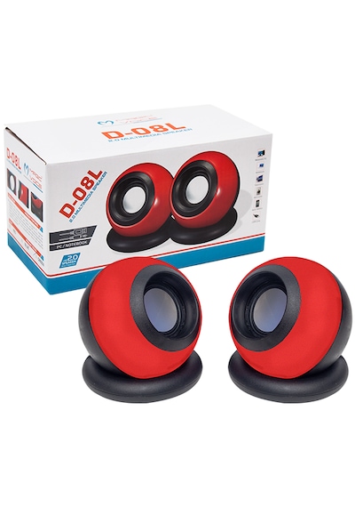 D-08l 1+1 Usb Mini Oval Hoparlör - Speaker 2 3 Watt - 4 Ohm