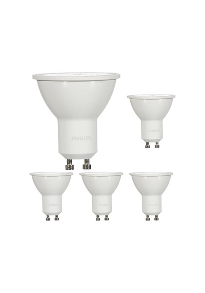 Ess Ledspots 50w Gu10 4000k 36d Dim Edilmez Spot Ampul 5li Paket 4w 78mm & Yok
