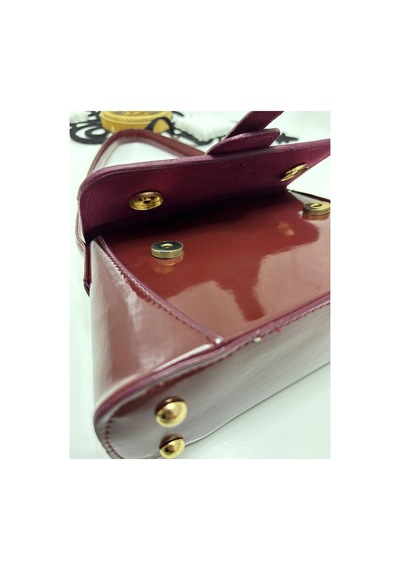 Store Mini Şık Omuz Çantası Bordo