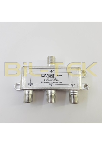 Divisat 1 Giriş 3 Çıkış 1/3 Splitter 5-2400
