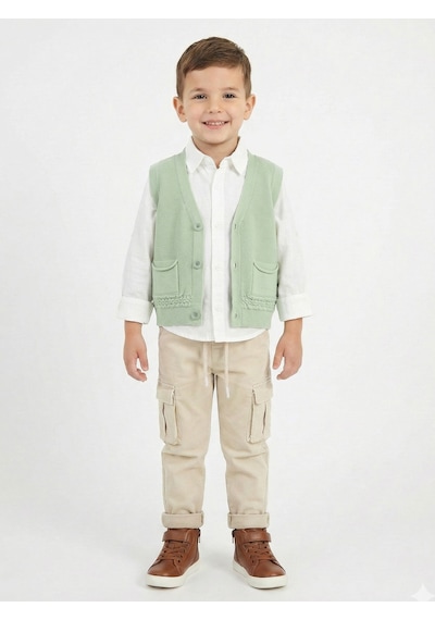 Xo Kids Erkek Çocuk 4lü Alt Üst Takım 2-5 Yaş 12210 Lacivert