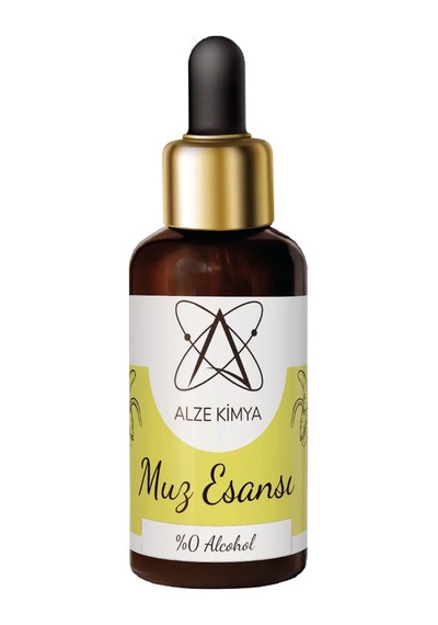 Muz Esansı 20 Ml Mum, Taş Tozu Ve Oda Kokusu Esansı