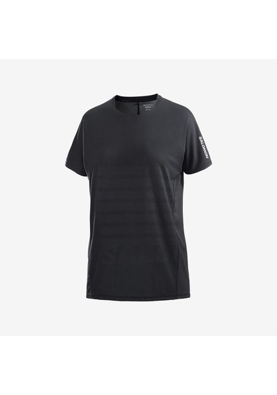 Salomon Sense Aero Kadın Koşu Tişört Black Lc2696300 Siyah