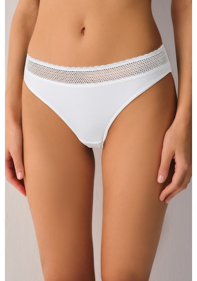 Suwen Comfy Pamuklu Slip Külot Sw4020101 Beyaz