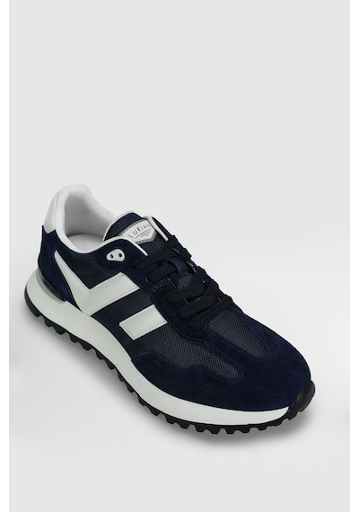 Lufian 111230264 Arthur Sneaker Erkek Deri Ayakkabı Lacivert