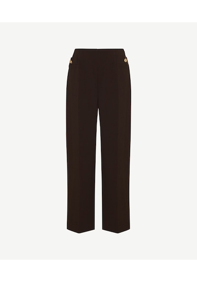Yargıcı Tapered Yüksek Bel Pantolon 26kkpn3044x 003 Kahverengi
