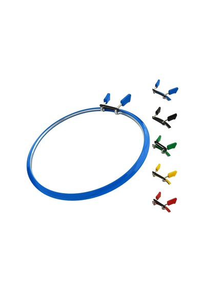 Üstün Kalite, Metal Yaylı Gergi Nakış Çemberleri, Çapraz Stich Hoop, Darning Hoops, Nakış Gergi Kulübesi Mavi