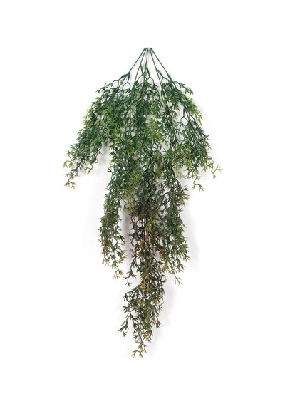 Yapay Sarkan Çalı Bitkisi 80 Cm Yeşil-kahve Yeşil
