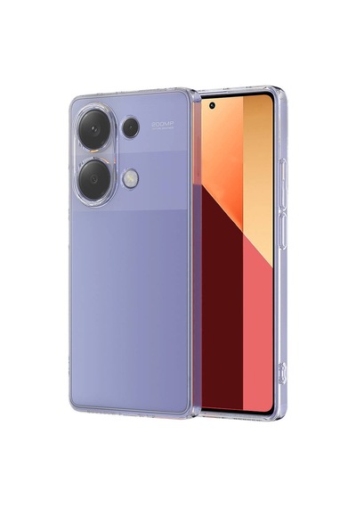 Zore Redmi Note 13 Pro 4g Kılıf Nvth Süper Silikon Kapak - Renksiz