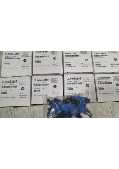Commscope Fiber Optik Coupler Lc Dx. Single Mode. 6457567-4 10'lu Paket