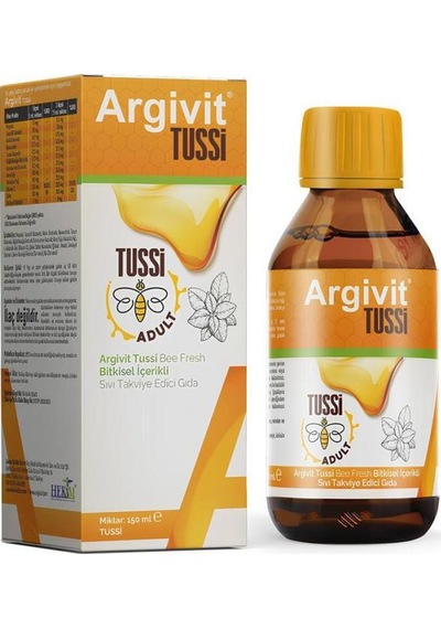 Argivit Tussi Yetişkin Şurup 150 ML