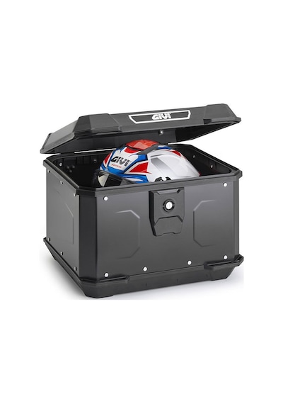 Givi Alp44b Alpina Alüminyum Arka Monolock Çanta Siyah Siyah
