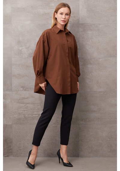 Dparis Basic Oversize Gömlek