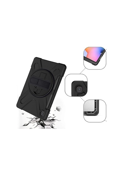 Galaxy Uyumlu Tab S6 Lite P610-P615- P617 Kılıf Kalem Yerli 3 Katmanlı (466220969)