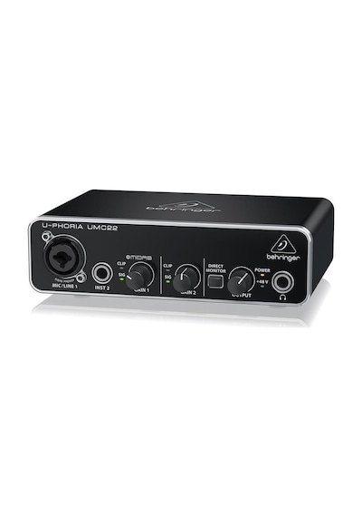 Behringer UMC22 Midas Mikrofon Preamfi 2x2 USB Ses Kartı