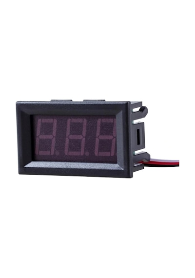 0.56 0-30v Kırmızı Voltmetre