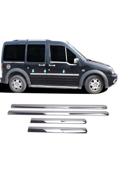 Ford Connect Krom Yan Kapı Çıtası 4 Kapı 2002-2013 Kısa Şase