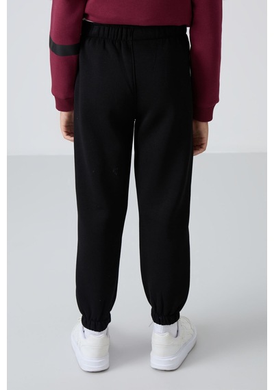Tommylife Standart Fit Basic 2li Paket Siyah-çam Yeşili Erkek Çocuk Eşofman Alt - 11225 Siyah - Yeşil