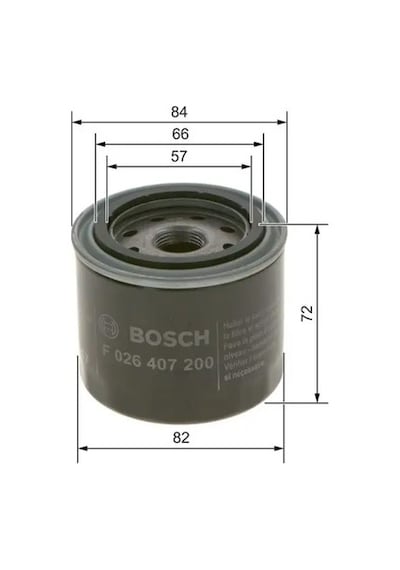 Bosch F026407200 Yag Filtresi 15208aa130 15208aa160 90915yzzs2