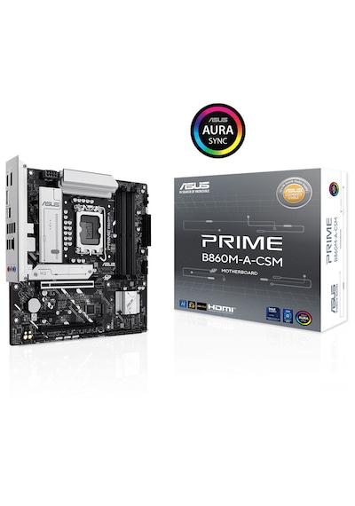 Asus Prime B860M-A-CSM 8666 MHz Oc DDR5 Intel Soket 1851 Matx Anakart
